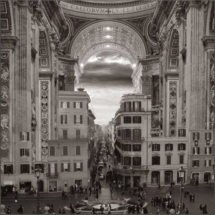 07-A-Hole-in-the-Wall-Thomas-Barbèy-Black-and-White-Surreal-Photography-www-designstack-co