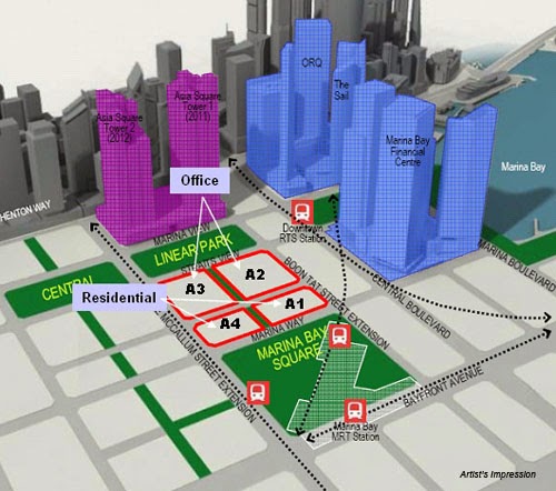 marina one - convenient transportation of residences