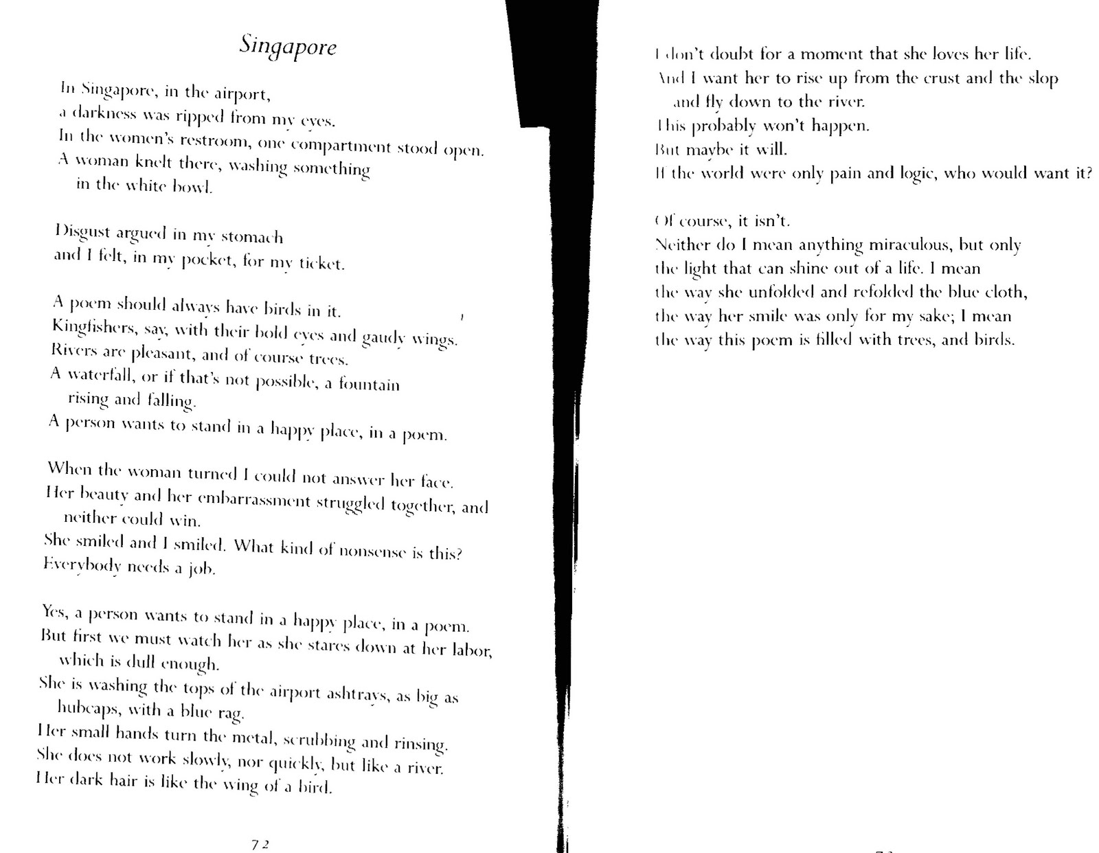 Poem Bouquet: Mary Oliver