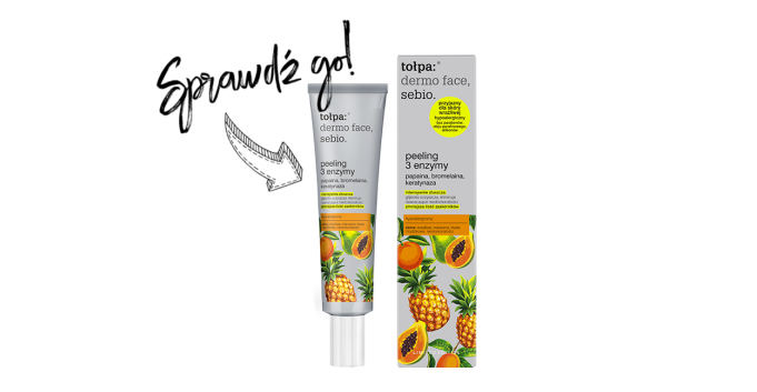 Przetestuj peeling 3 enzymy marki tołpa - 150 szt. czeka Konkurs