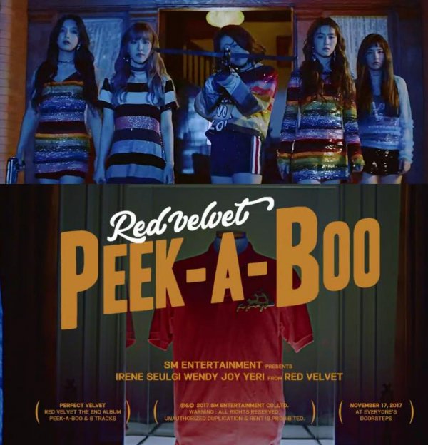 Lirik Lagu Peek-A-Boo - Red Velvet.