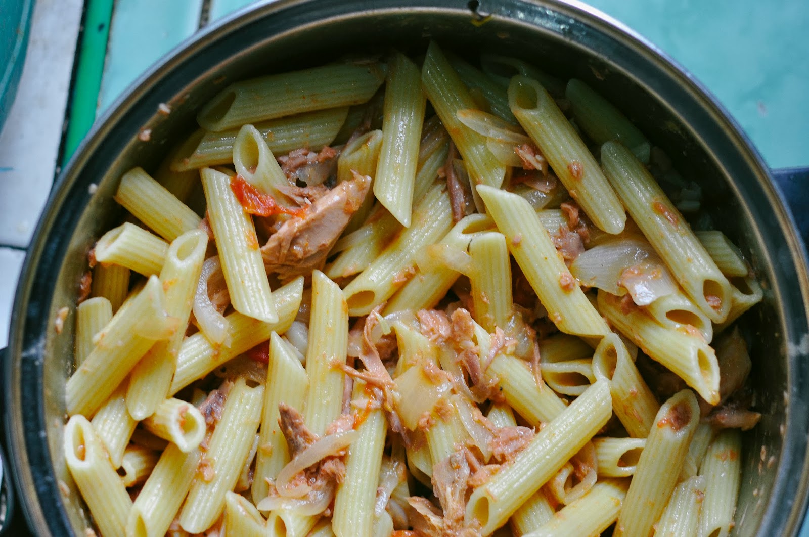 Kitchen Chronicles Spicy Tuna Pasta Ochi In The City