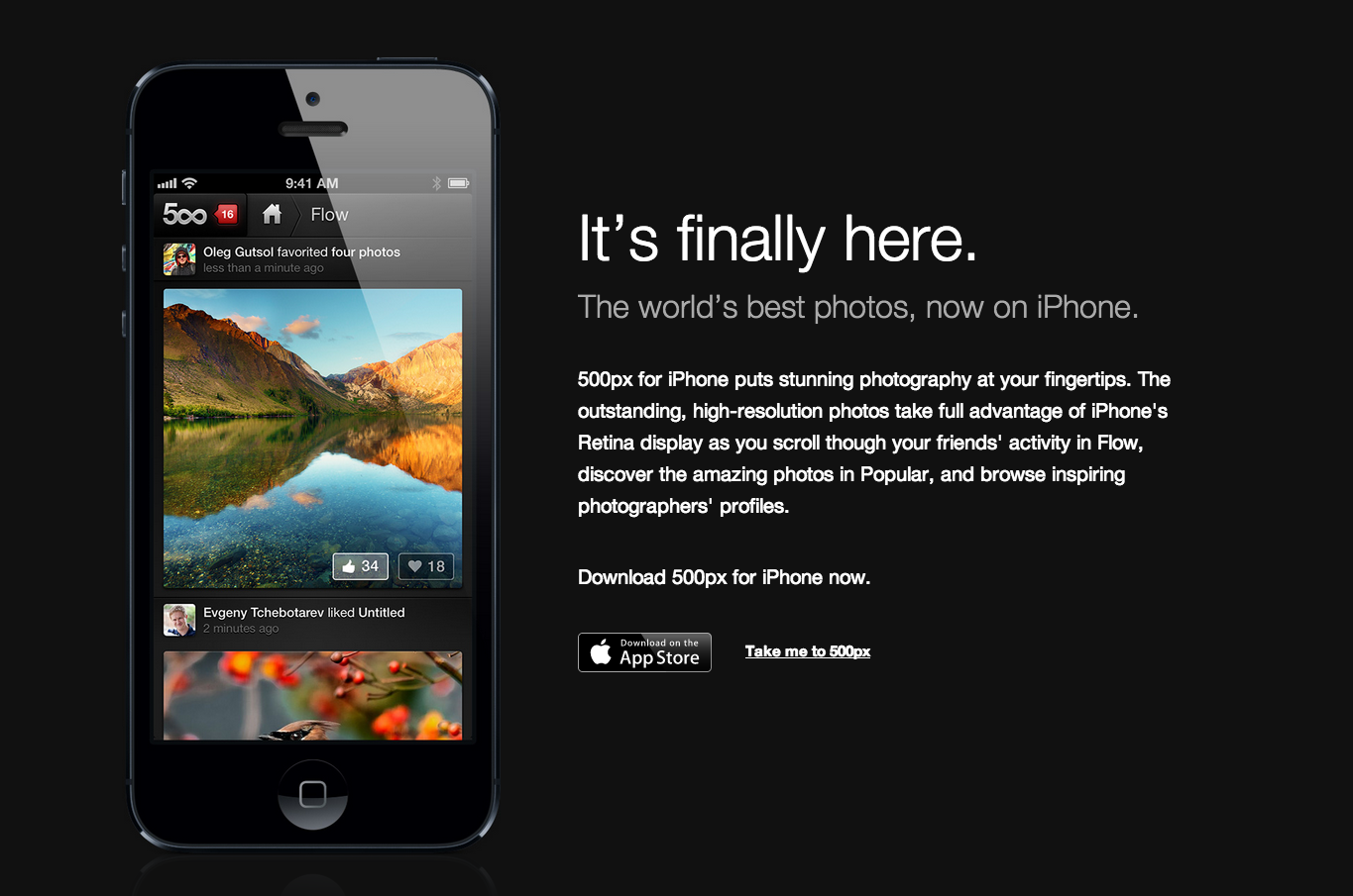 iPhone 7 を使った写真コンテストでは、暗い場所でも美しい写真が撮れます