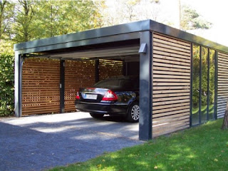 Contoh Garasi Mobil Minimalis Modern Yang Menarik Contoh Garasi Mobil Minimalis Modern Yang Menarik
