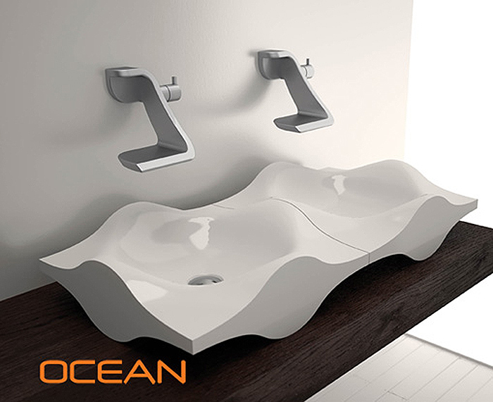 Ocean sink by Il Bagno Bandini