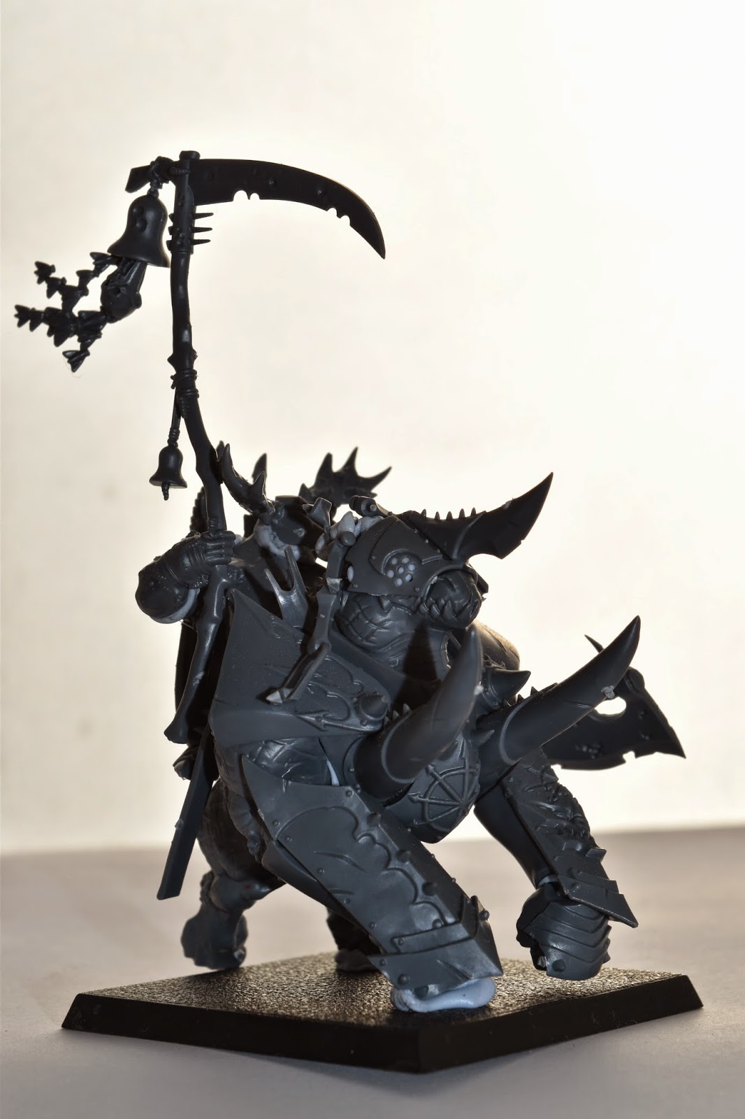 Converted Nurgle Army Lord on Daemonic Mount