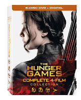 The Hunger Games Complete 4-Film Collection DVD Cover