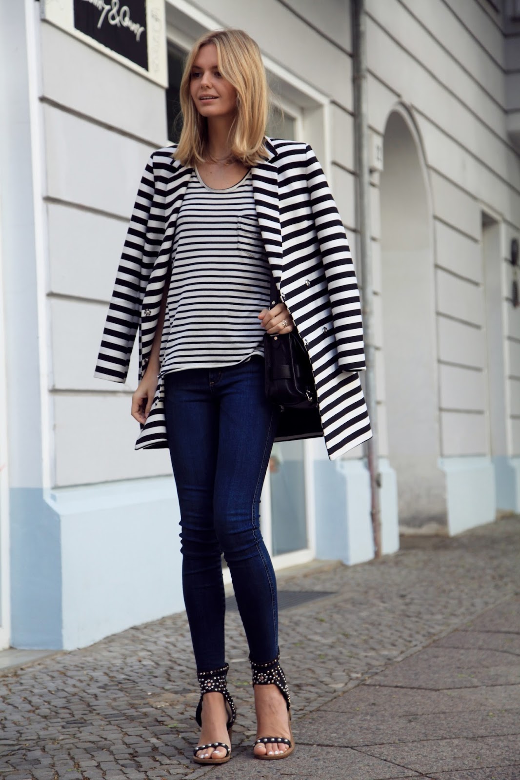 designer bags and dirty diapers: Weekend Style Files: Stripes x 2