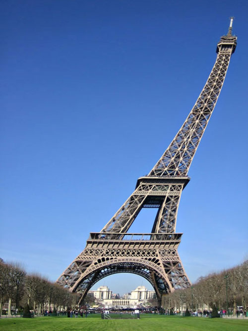 Tutorial Membuat Eiffel Tower Miring