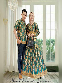 model baju batik pesta seragam