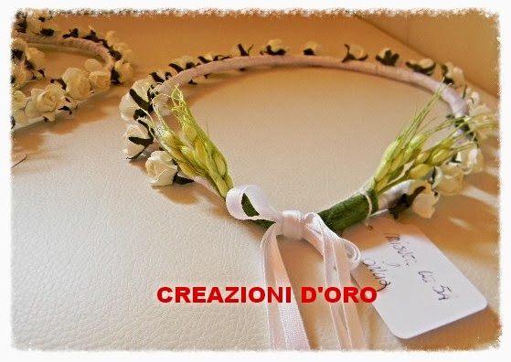 Coroncine Rosario Per Prima Comunione CREAZIONI D'ORO di PEPESALE: CORONCINE PRIMA COMUNIONE
