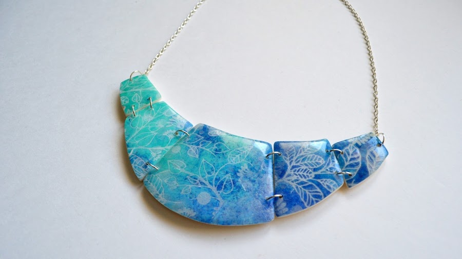 imitación batik arcilla polimérica