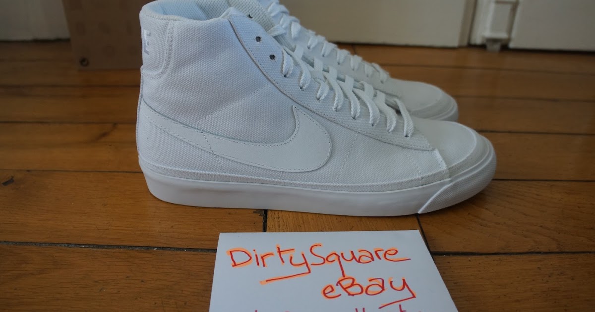 sneakers from Paris: NIKE - Blazer Mid - All White