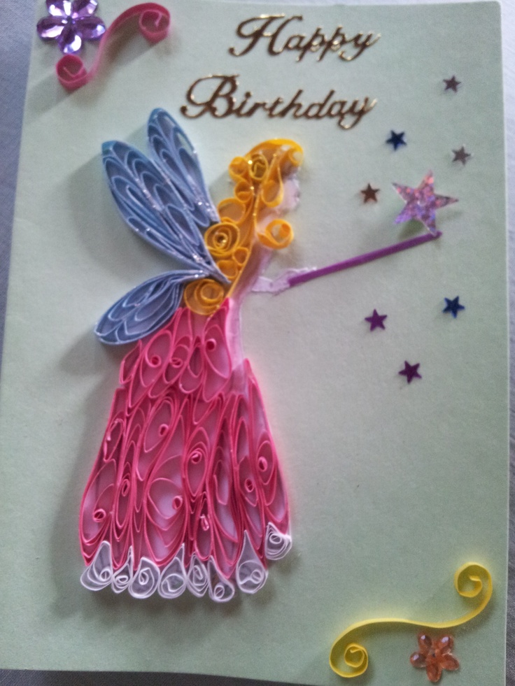 handmade quilled birthday cards ideas ~ arts and crafts to make