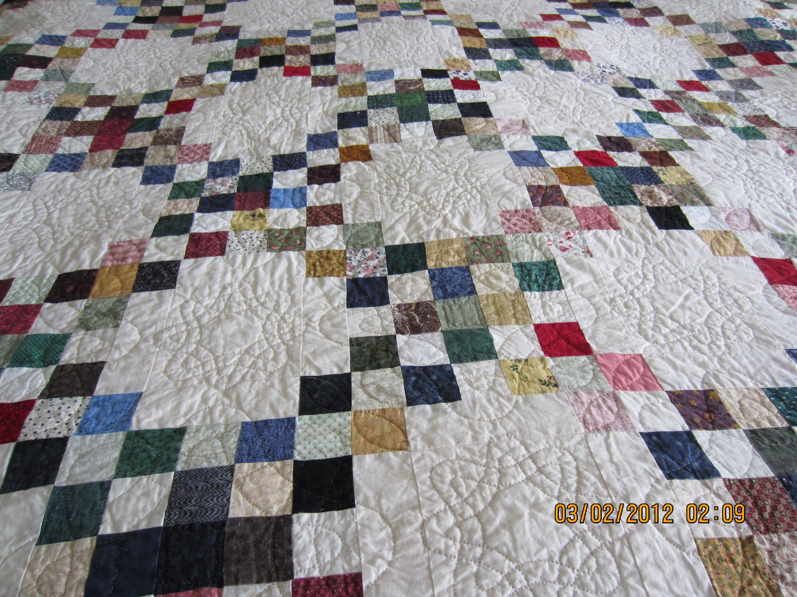 Easy Irish Chain Quilt Pattern