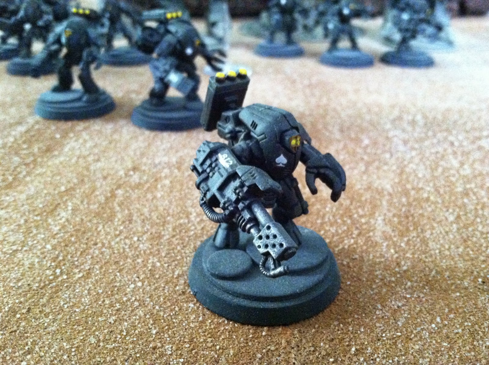 The WarPig Gruntz 15mm Terran Alliance Marine Assault Armor