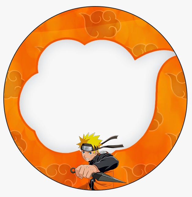 NARUTO BIRTHDAY ROUND LABELS PARTY STICKERS FAVORS ~ALL SIZES LABELS SUPPLIES