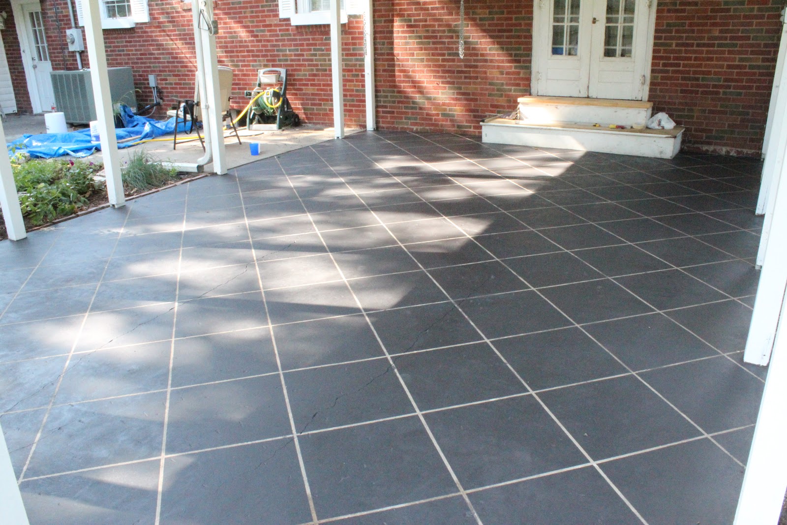 Naptime DIY: Patio Concrete Stain Naptime DIY: Patio Concrete Stain on Diy Concrete Patio Ideas id=47987