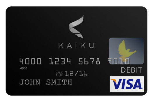 Kaiku Visa Prepaid Card