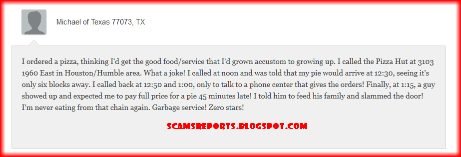 pizza-hut-reviews-and-complaints-scams-reports