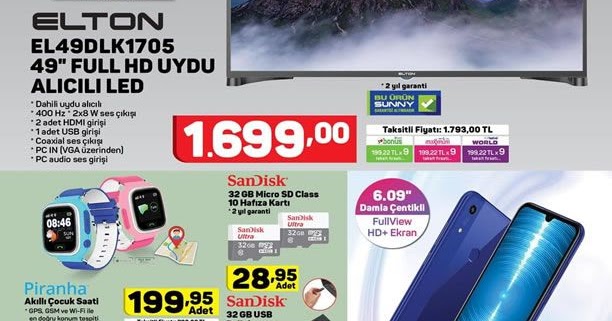 25 Nisan 2019 A101 Aktuel Urunler Katalogu