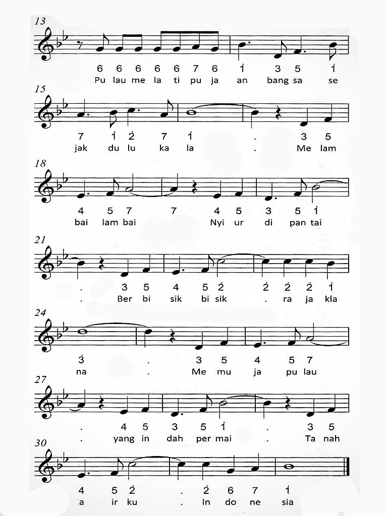Iki Lagu Wajib Nasional Rayuan Pulau Kelapa