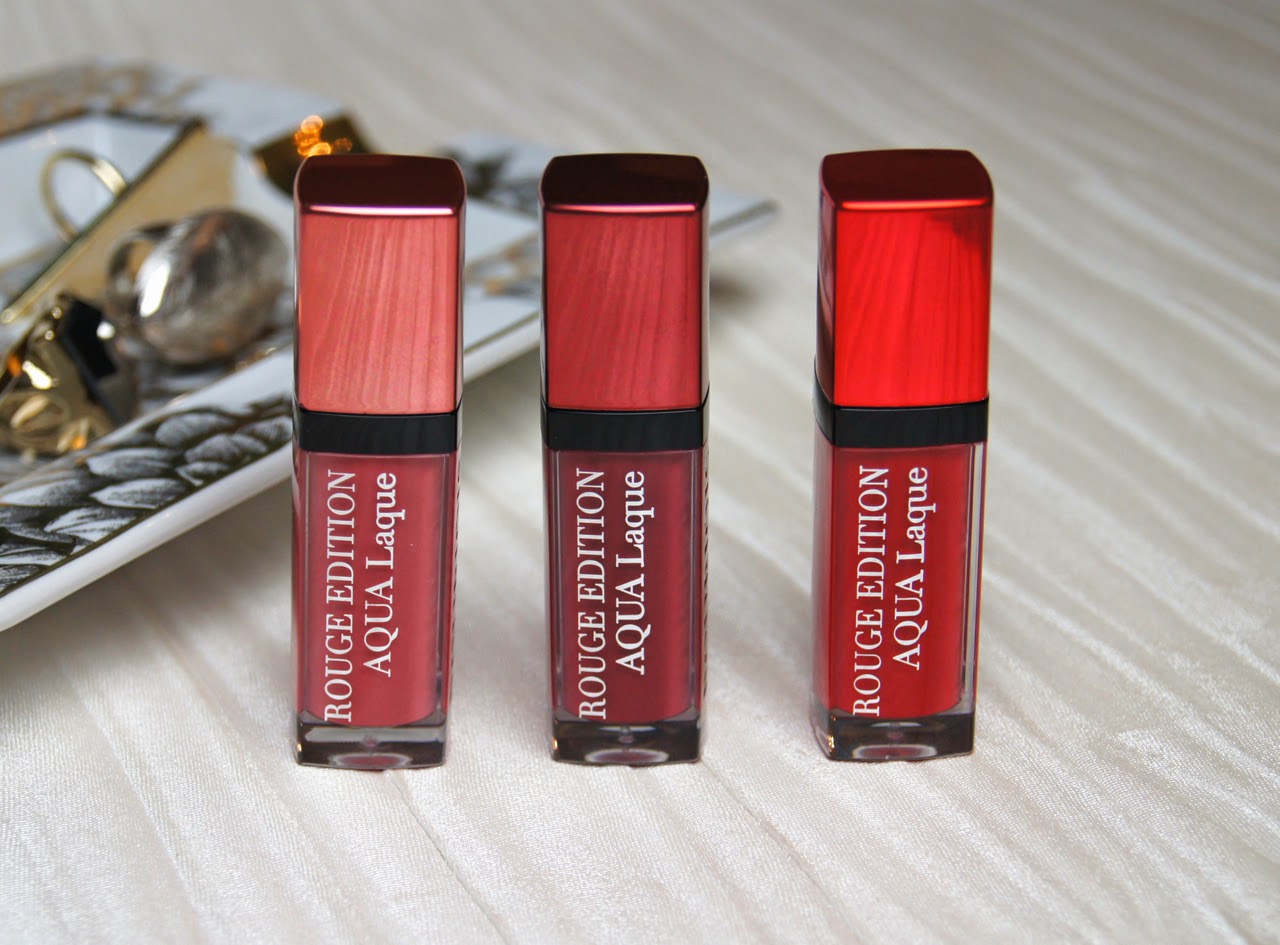 bourjois rouge edition aqua lacquer review swatches