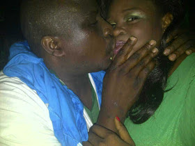 Gbenga Adeyinka caught Kissing fan