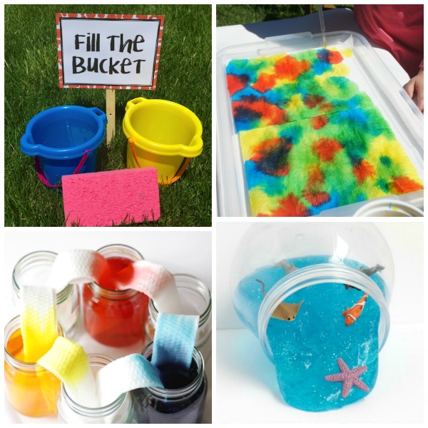 Beat the heat with this collection of water games & activities for kids! #watergamesforkids #watergames #wateractivitiesforkids #summeractivitiesforkids 