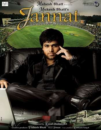 Poster Of Jannat 2008 Hindi 720p DVDRip x264 Watch Online Free Download Worldfree4u Poster Of Jannat 2008 Hindi 720p DVDRip x264 Watch Online Free Download Worldfree4u