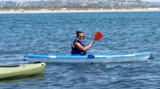 San Diego Kayaking for Health and Fun - Photo by Myrna Duen