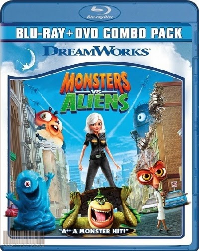 Monsters vs Aliens 2009 Daul Audio 720p BRRip 500Mb HEVC x265