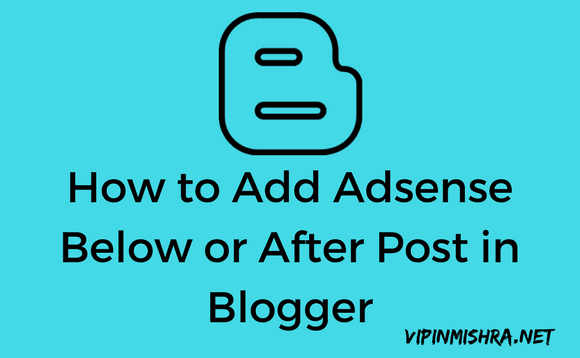 How to Add Adsense Below Post Title in Blogger Add Adsense below post title blogger