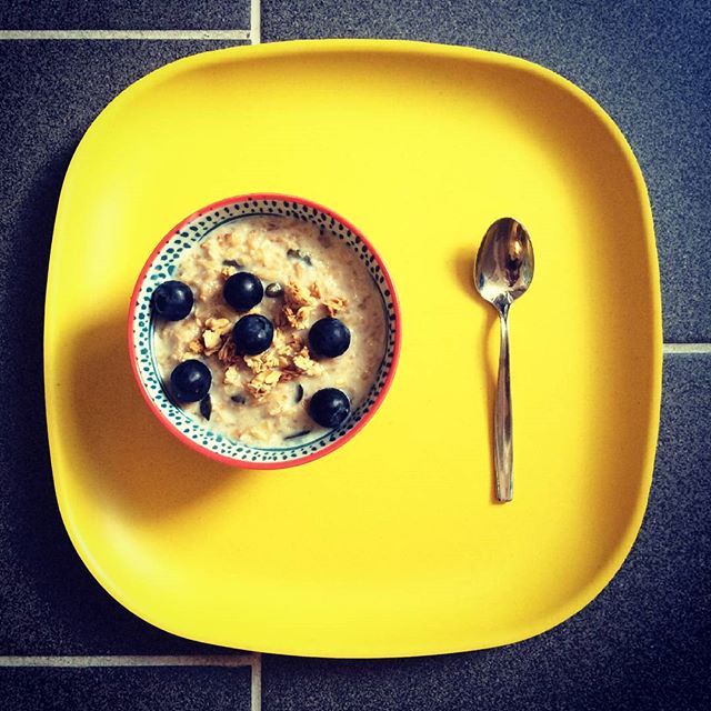 Gold&Blech GranolaPorridge Hot stuff!