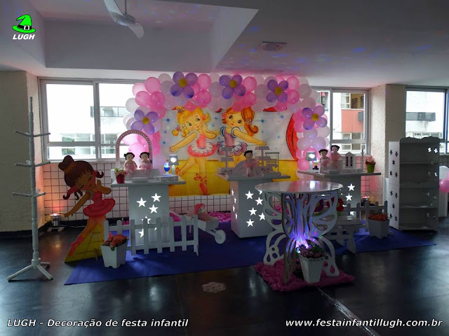 Decoração tema Bailarinas - Festa infantil - Provençal