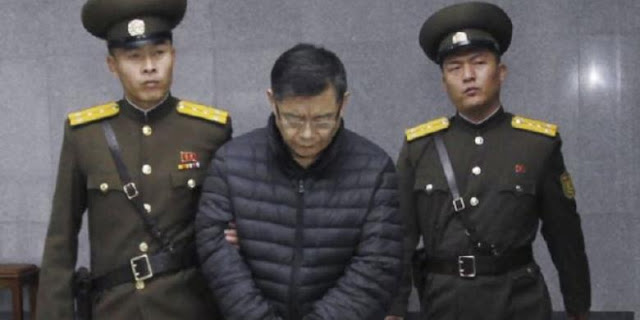 Korea Utara Tahan seorang pria yang diduga Intelijen Amerika Serikat