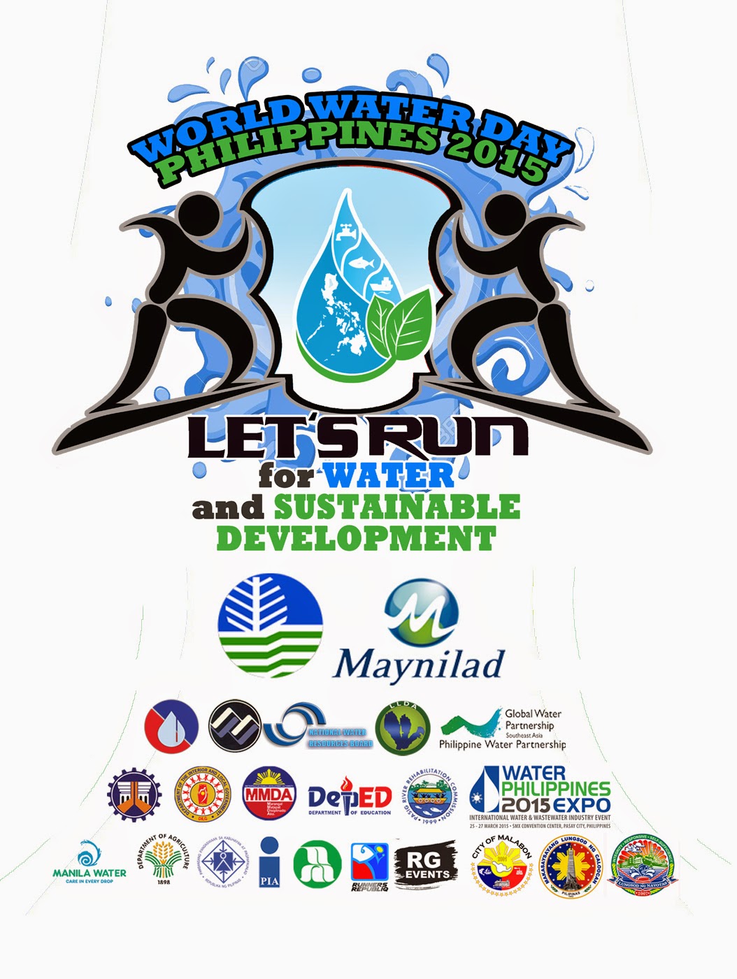 Maynilad Holds World Water Day 2015 Run Let's Run for Water and