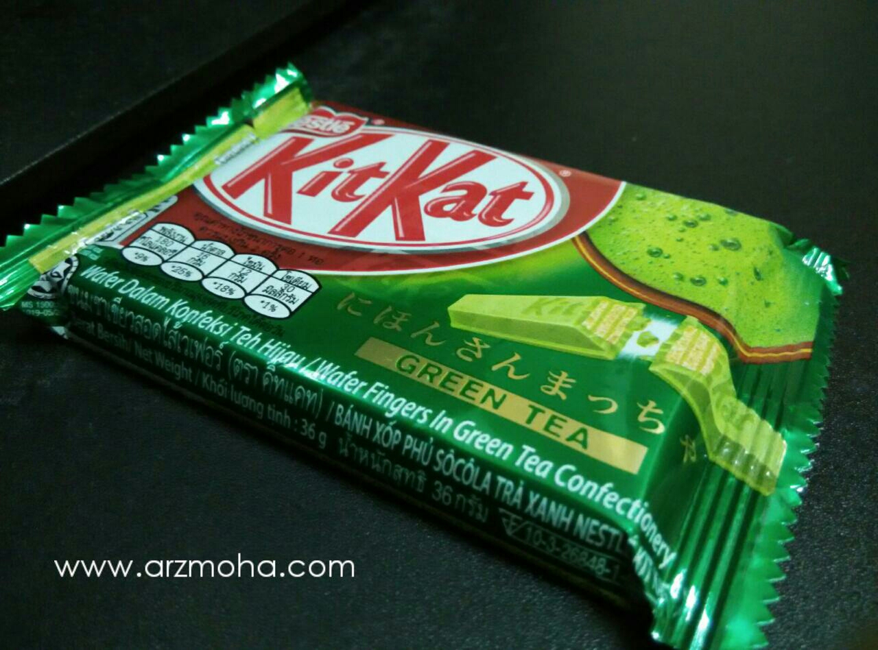 Jangan Makan Kit Kat Green Tea Sebab....