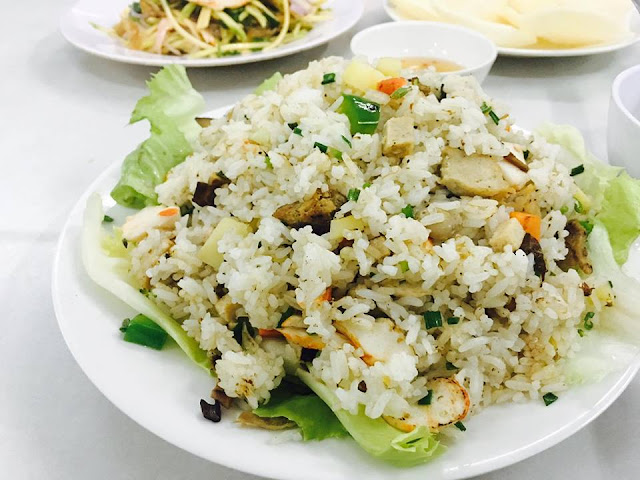 Cơm chiên hải sản chay Cơm chiên hải sản chay