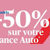 تخفيض 50% على تامين السيارات عرض CLASSIC+ عند AXA ASSURANCES