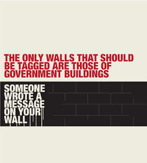 Tag government buildings - graffiti walls