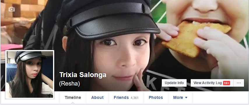 Trixia Salonga Facebook