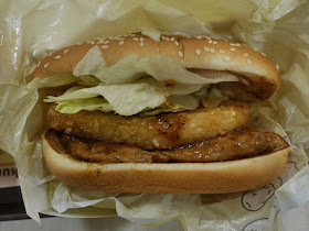 chicken and hash browns Prosperity Burger