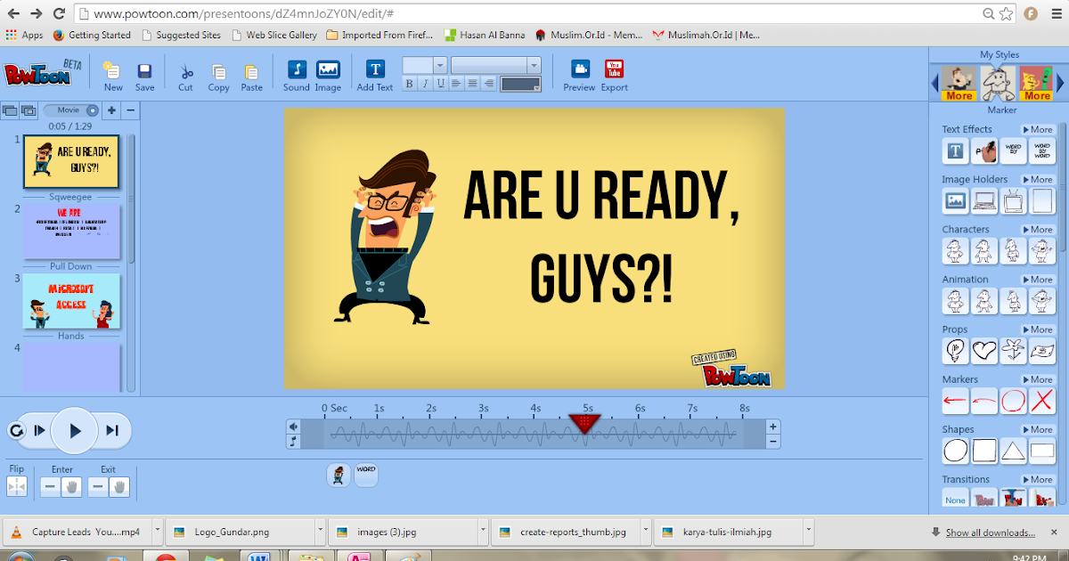 Powtoon. Powtoon герои. объяснение темы а powtoon.