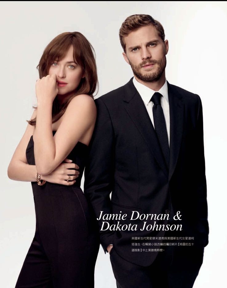 Fifty Shades Updates Photos Dakota Johnson And Jamie Dornan For World Screen Magazine 2015