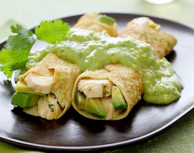 Receta de Crepes Rellenos de Palta Receta de Crepes Rellenos de Palta