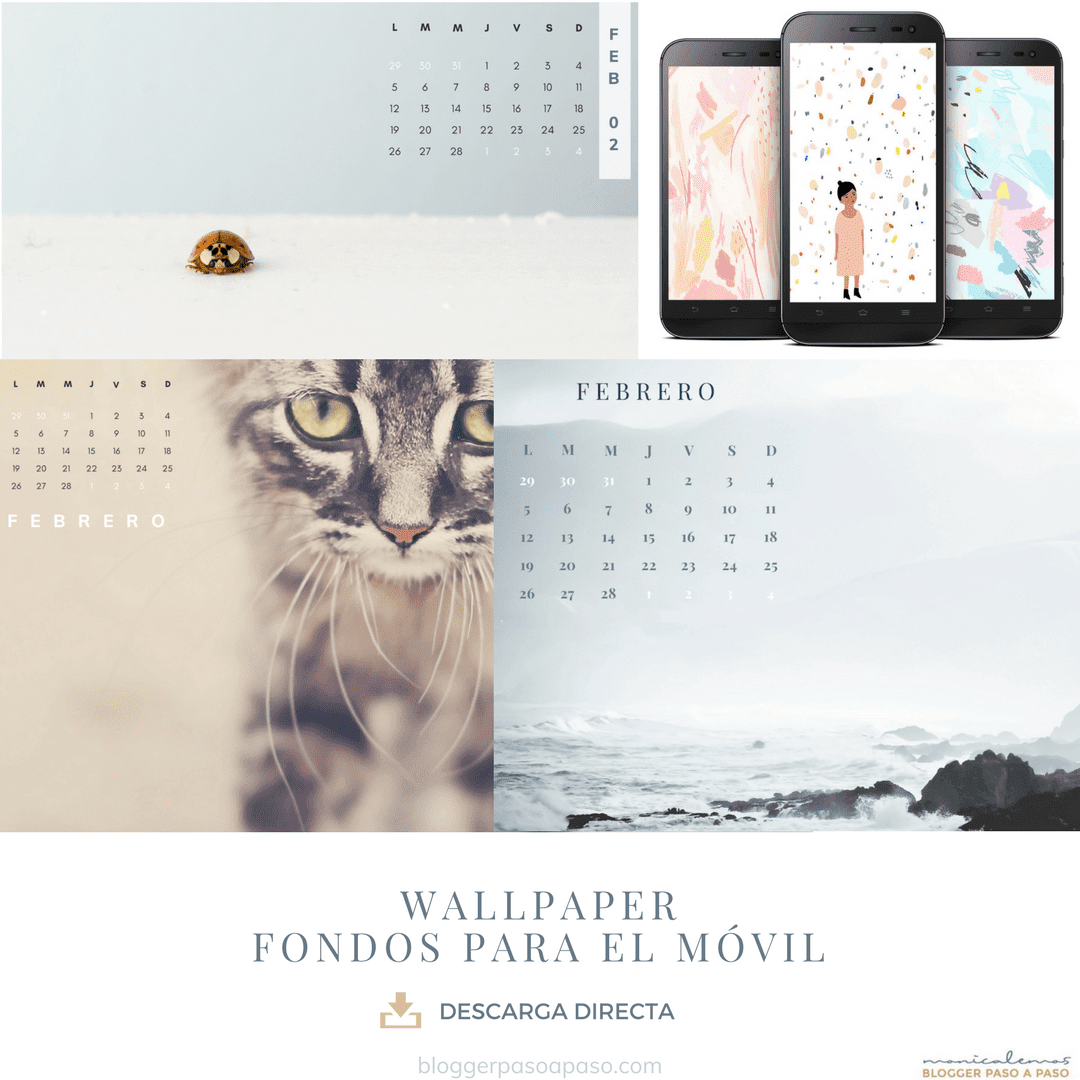 fondo de escritorio calendario febrero 2018 y fondos móvil bonitos