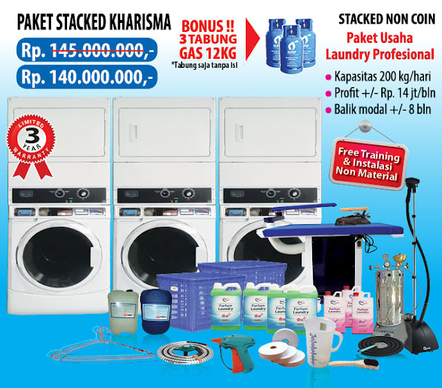 Kredit Paket Usaha Laundry  