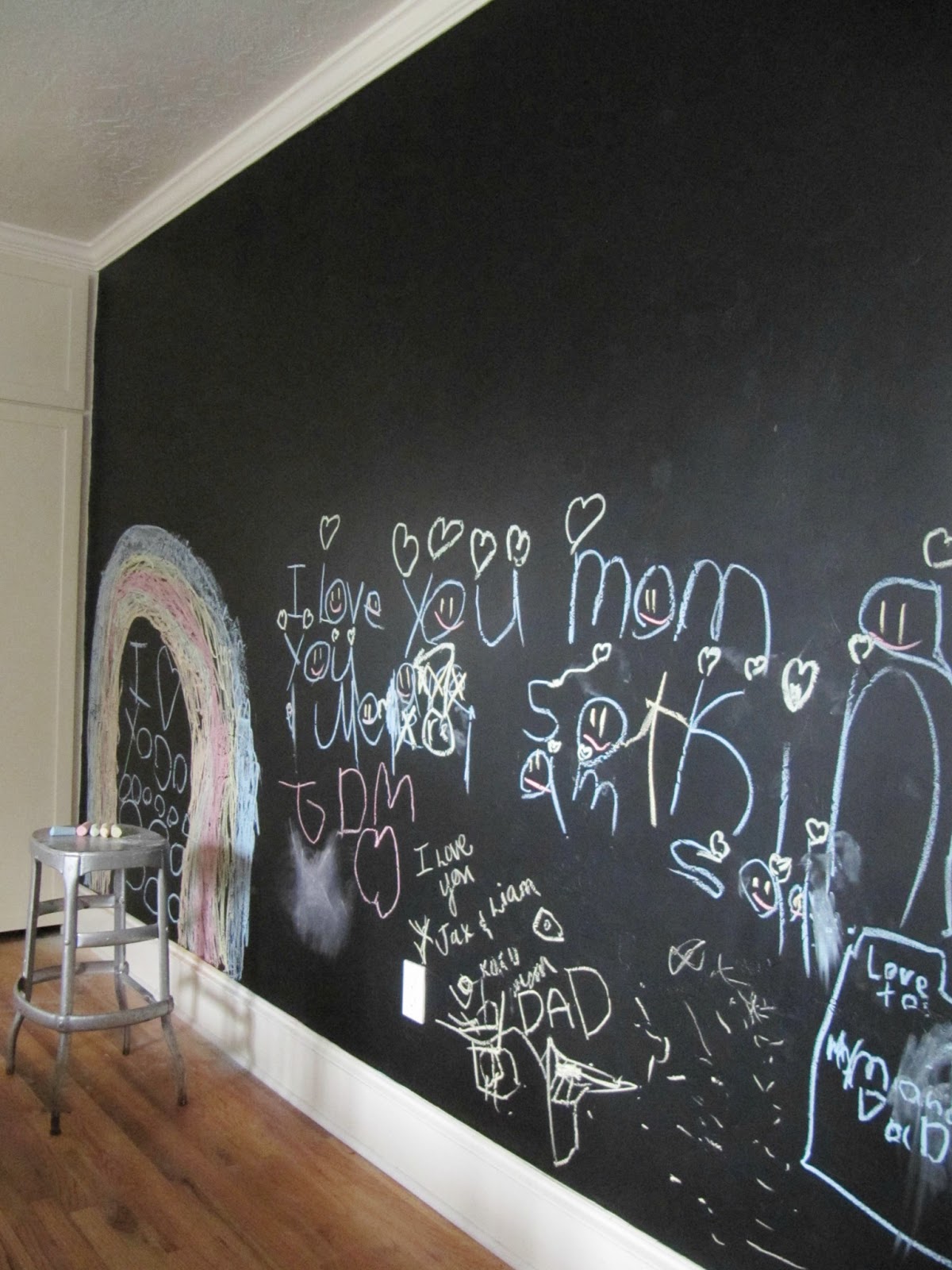 Chalkboard Wall in Boy’s Room