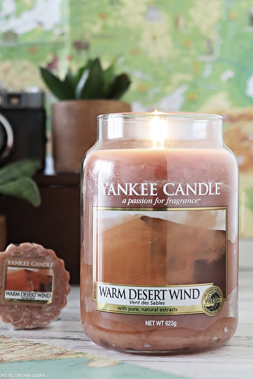 Yankee Candle Warm Desert Wind ciepły pustynny wiatr Po tej stronie